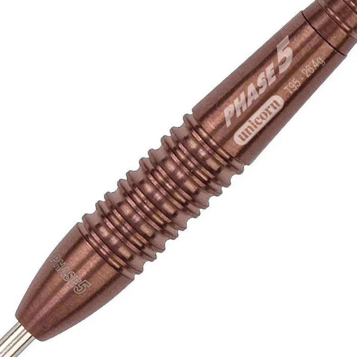 Unicorn Phase 5 Rosso 95% Tungsten Steel Tip Darts