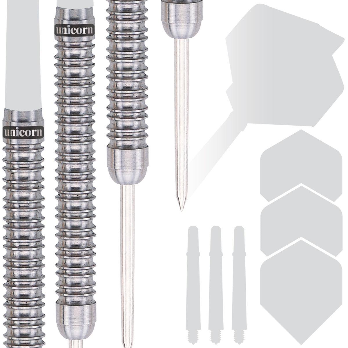 Unicorn Purist Phase 2 Natural 90% Tungsten Steel Tip Darts