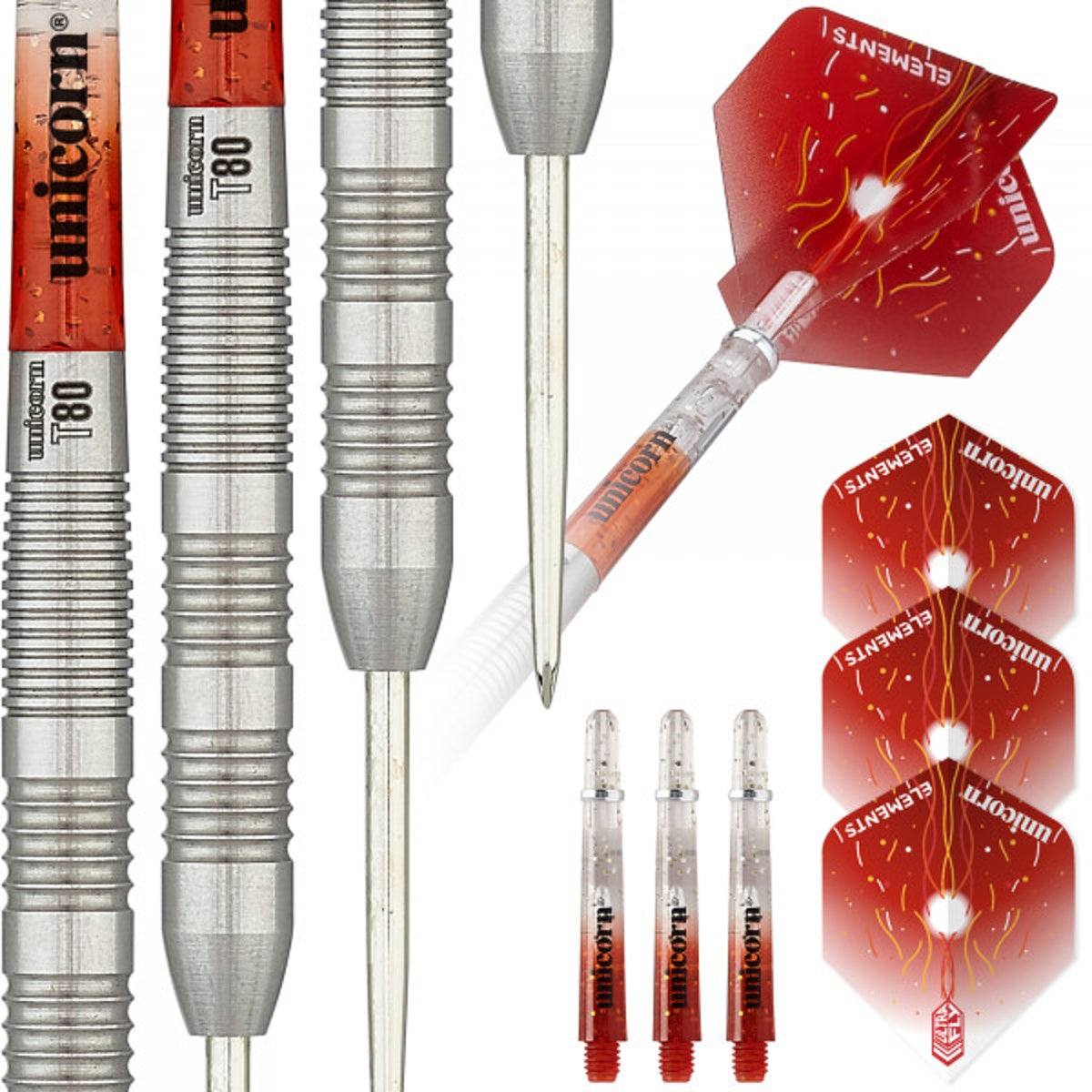 Unicorn Striker Type 3 80% Tungsten Steel Tip Darts