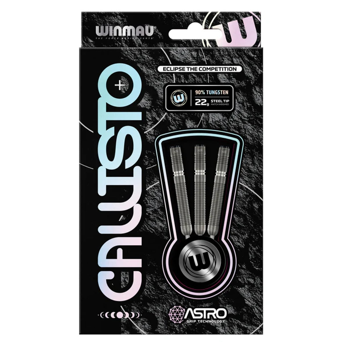 Callisto 01 90% Tungsten Steel Tip Darts by Winmau