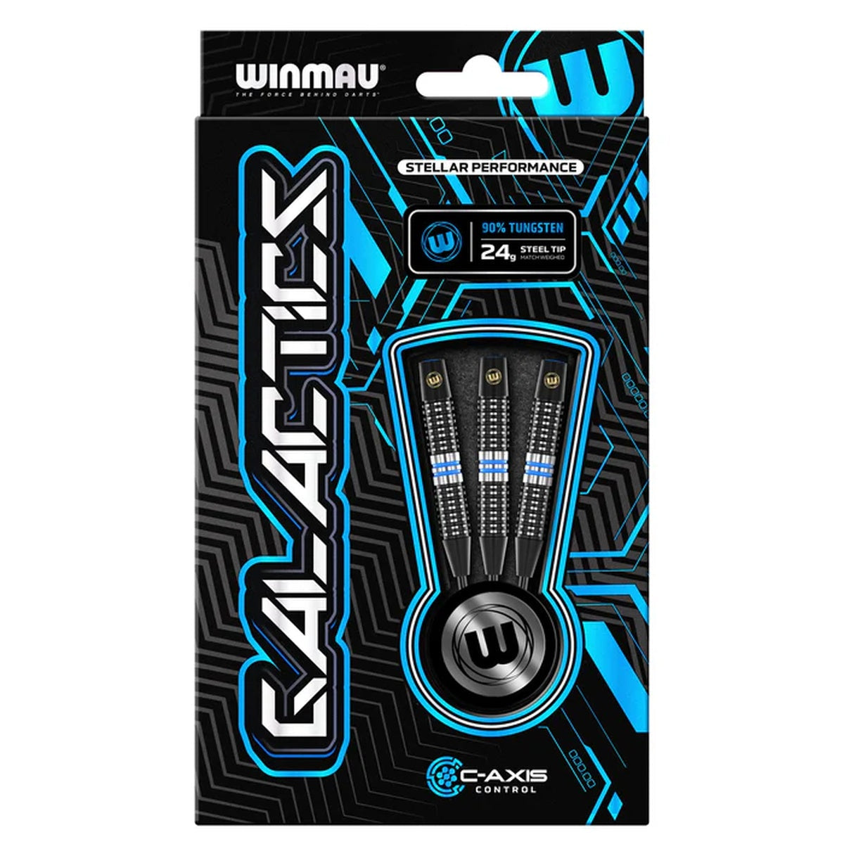 Galactics 90% Tungsten Steel Tip Darts by Winmau