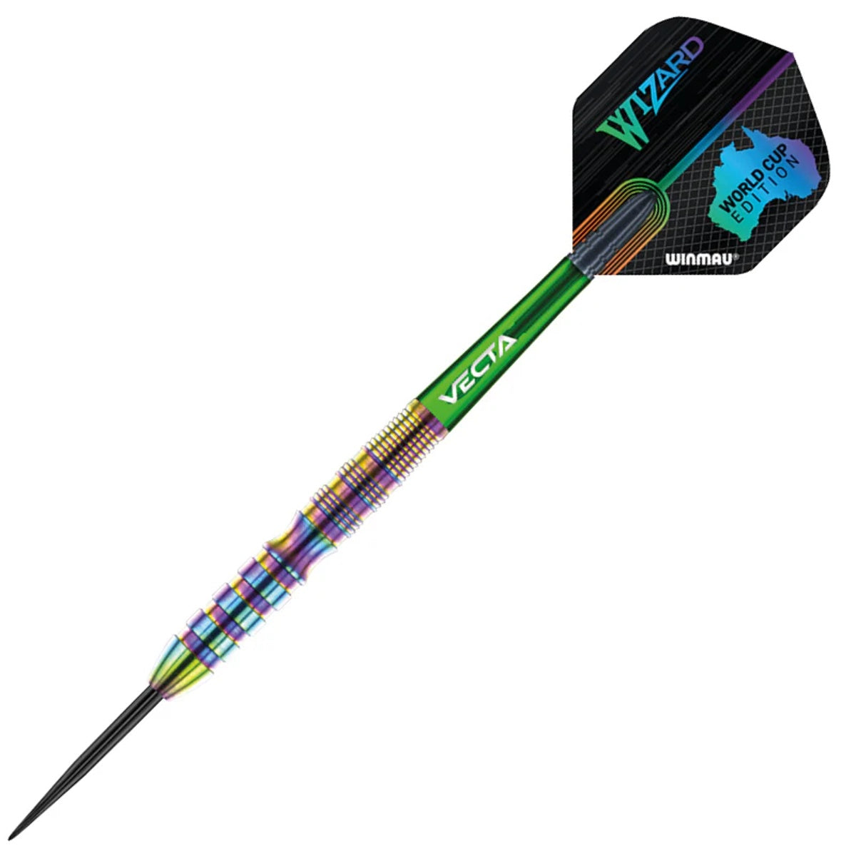 Simon Whitlock 90% Tungsten World Cup Rainbow SE Edition Steel Tip Darts by Winmau
